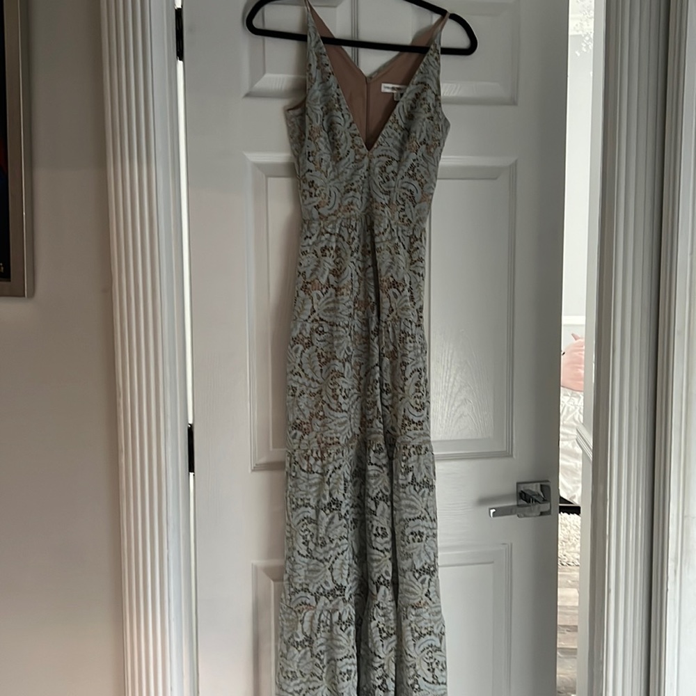 Dress the population, Melina dress, light blue